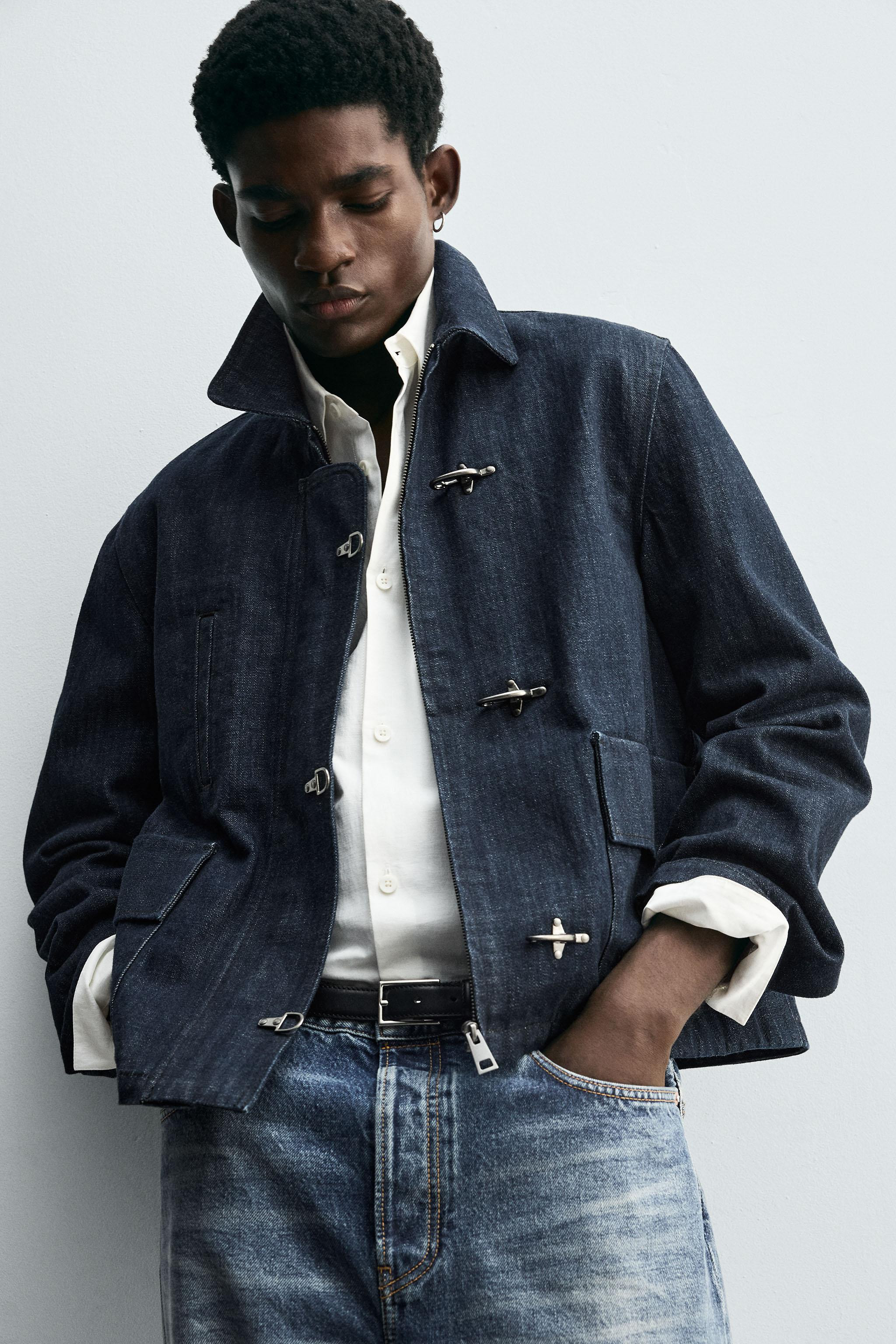 TOGGLE DENIM JACKET | Zara US