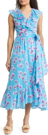 Eris Floral Print Wrap Dress | Nordstrom