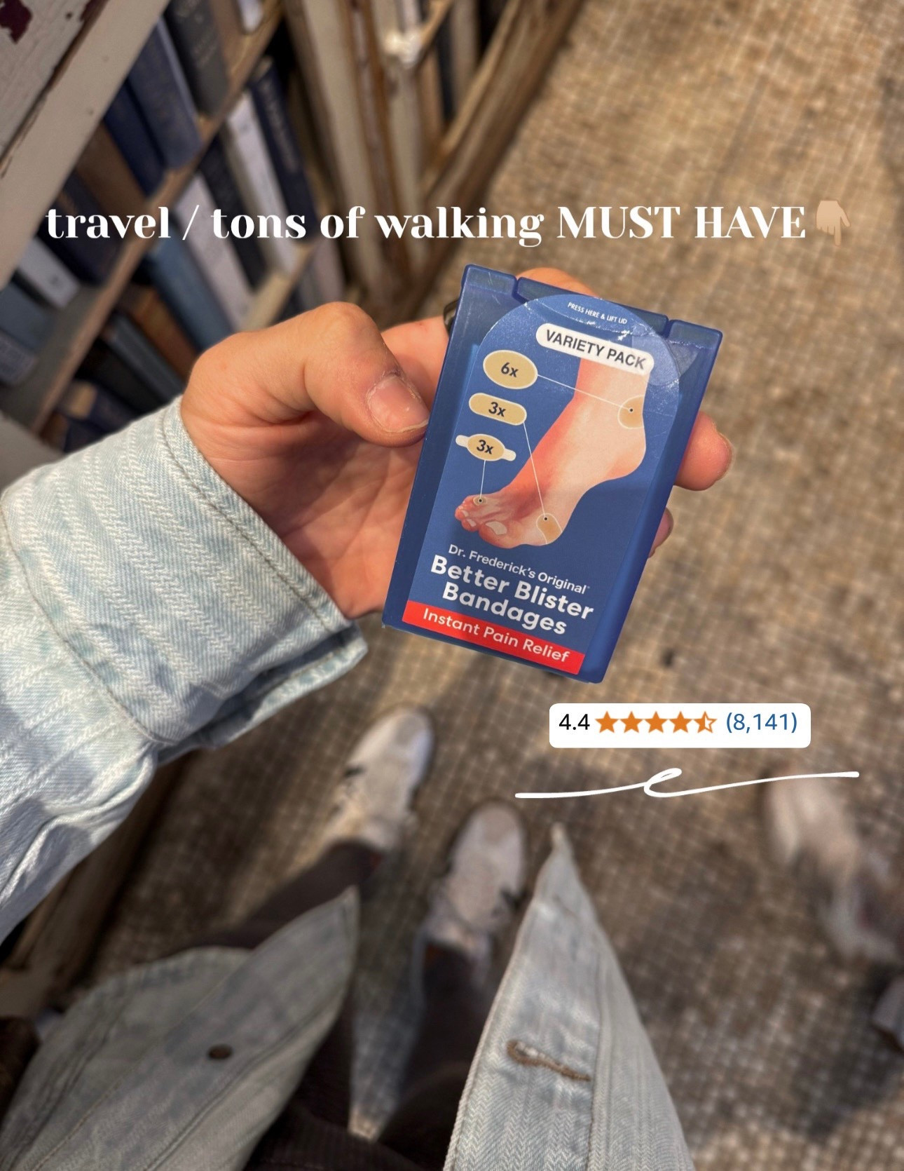 Although I had good walking shoes…these were a MUST HAVE! I packed the wrong socks 🥲 super good to have for travel! 

Essentials / travel / Holley Gabrielle  

#LTKFindsUnder100 #LTKTravel #LTKFindsUnder50