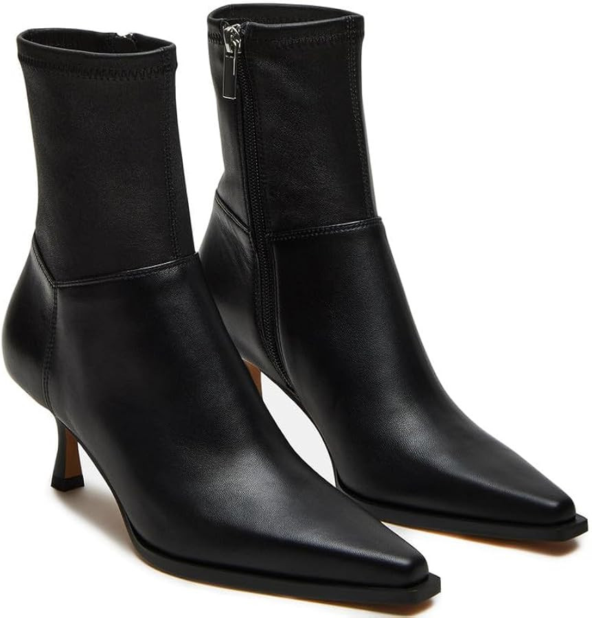 Goiphrri Ankle Boots for Women Stiletto High Heel Boots Pointed Toe Short Boots Side Zipper Dress... | Amazon (US)
