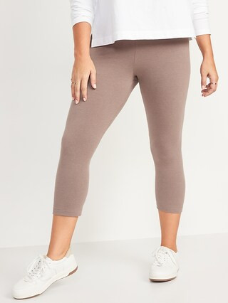 High-Waisted Cropped Leggings For Women | Old Navy (US)