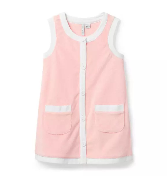 Terry Button Swim Cover-Up | Janie and Jack