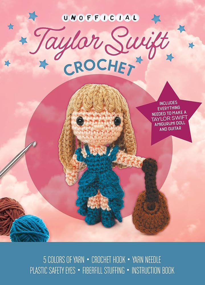 Unofficial Taylor Swift Book and Crochet Kit: Includes Everything Needed to Make a Taylor Swift A... | Amazon (US)