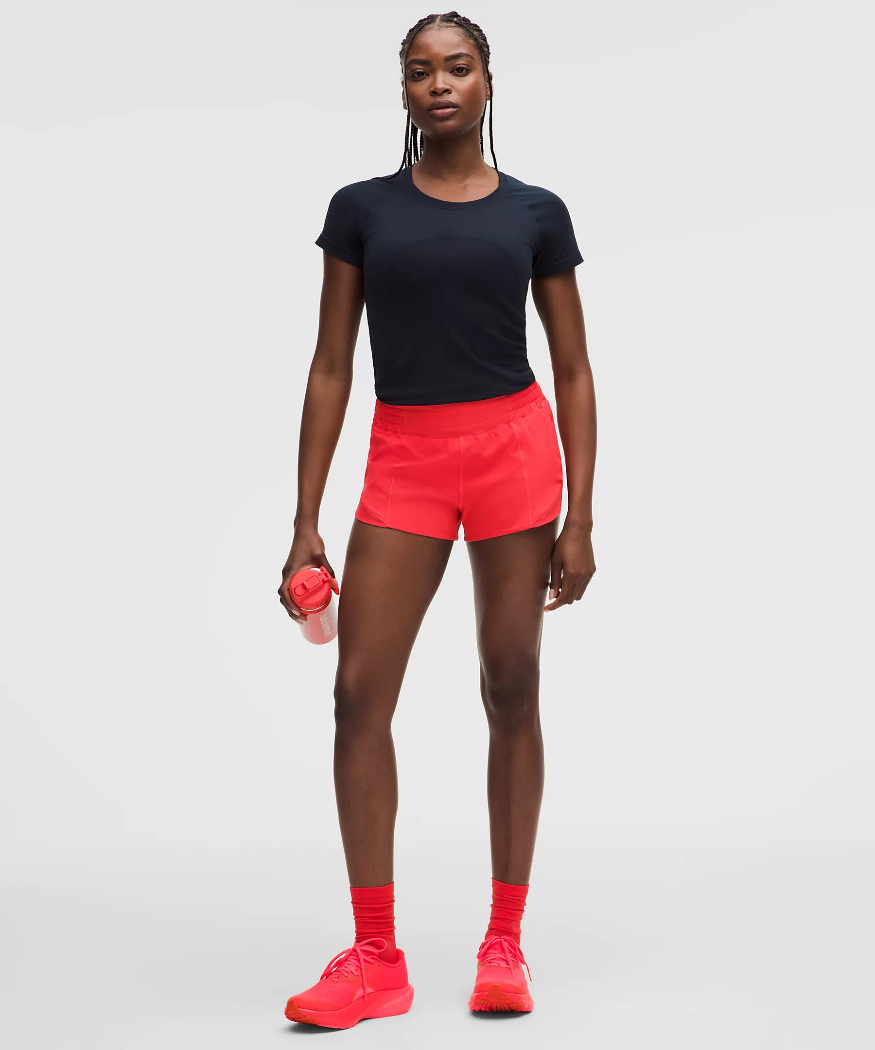 Hotty Hot High-Rise Lined Short 2.5" | Lululemon (US)