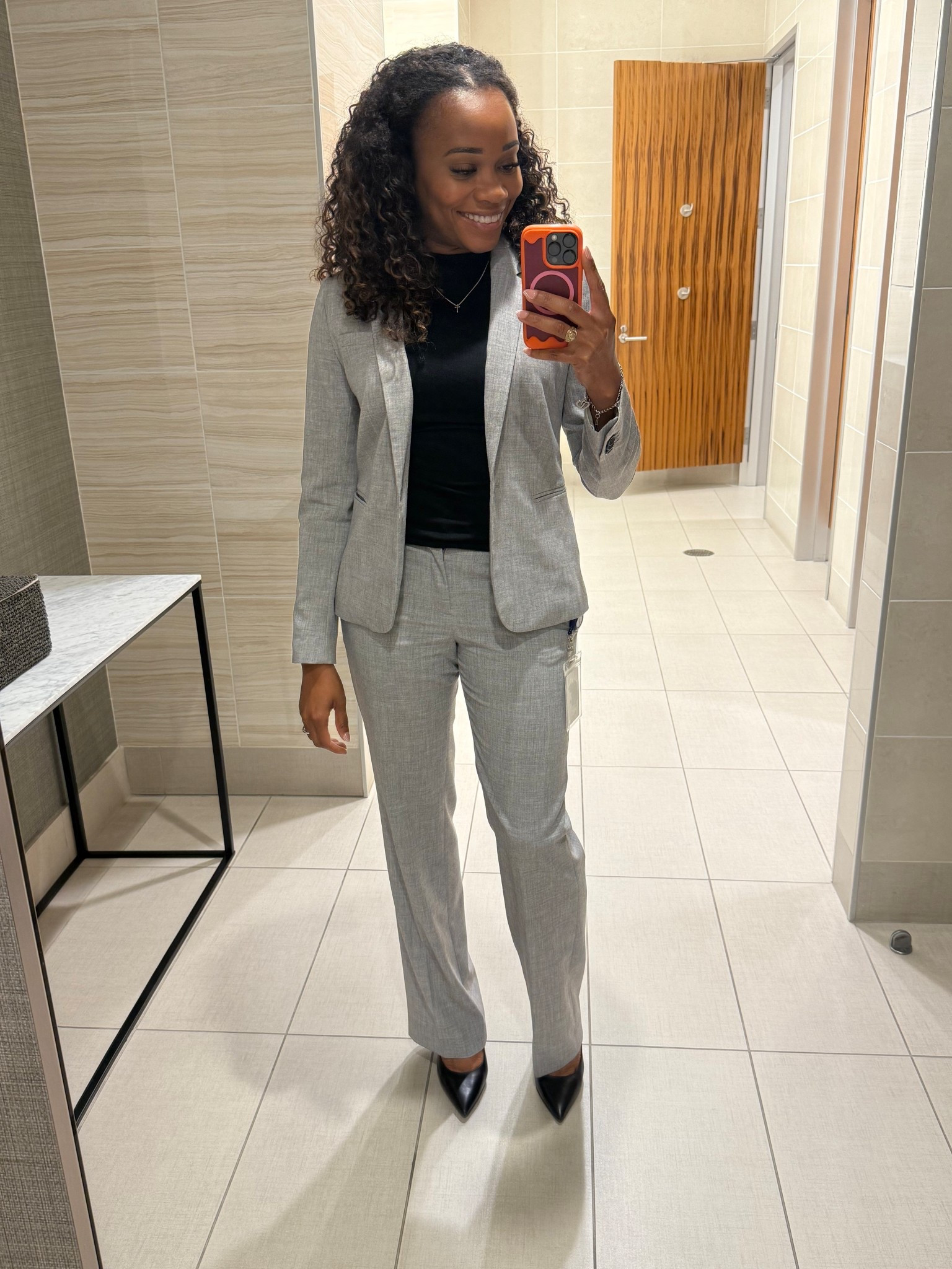 Friday fit check 💼✨

Suit: Banana Republic (on sale!)
Top: H&M
Heels: Jessica Simpson
Workwear but make it budget babe approved 💅🏽

#LTKstyle #WorkwearGoals #BananaRepublicStyle #JessicaSimpsonHeels #OOTDinspo #LTKfashion #WorkwearStyle #BananaRepublicFinds #OOTD 


#LTKFindsUnder100 #LTKWorkwear #LTKStyleTip