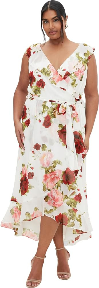 City Chic Women's Plus Size Maxi Cocktail Dress - Ella Jane | Amazon (US)