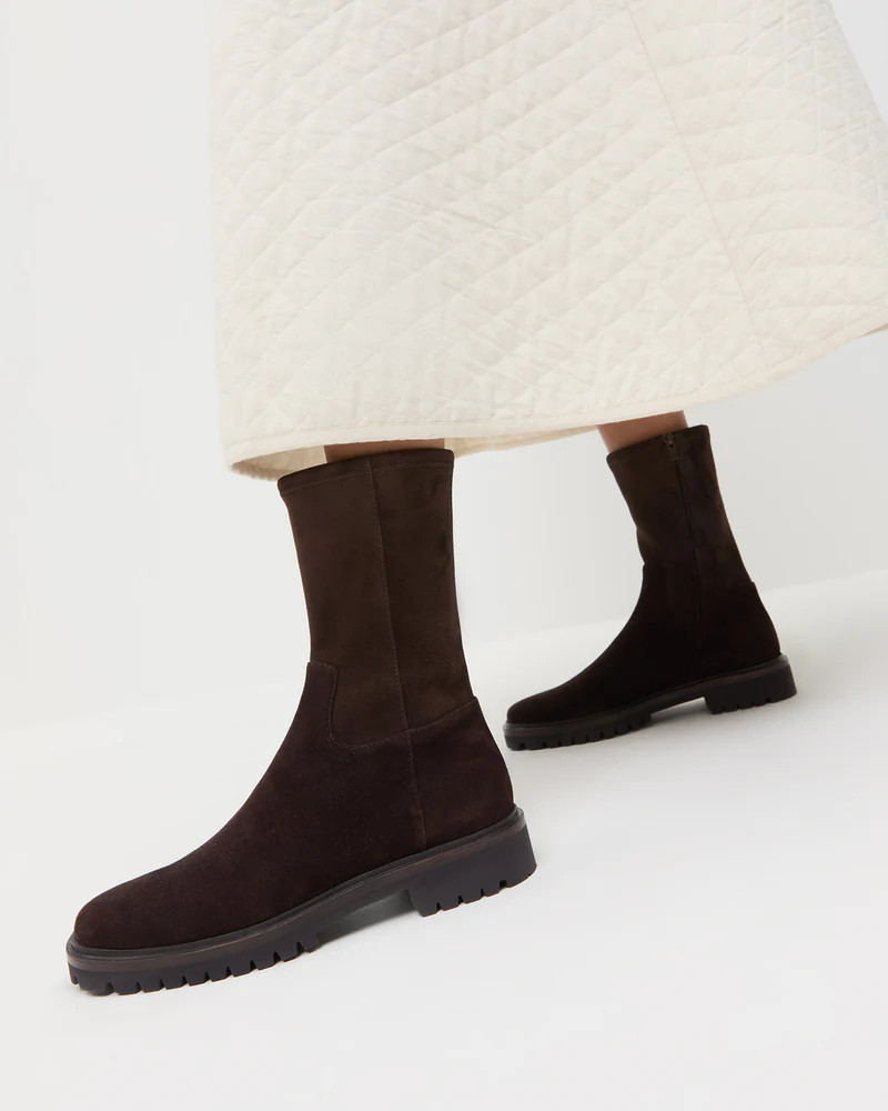 Danny Brown Suede Lug Boot | Loeffler Randall
