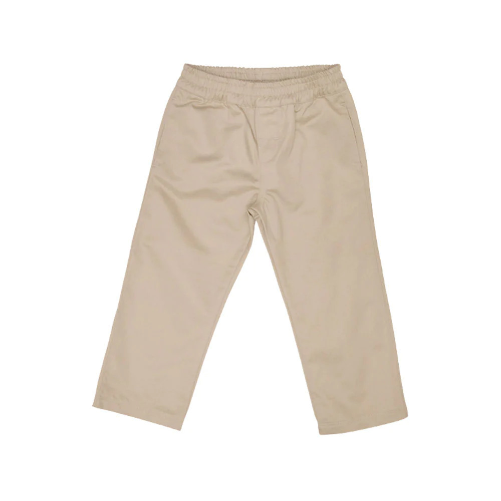 Sheffield Pants - Keeneland Khaki with Nantucket Navy Stork | The Beaufort Bonnet Company