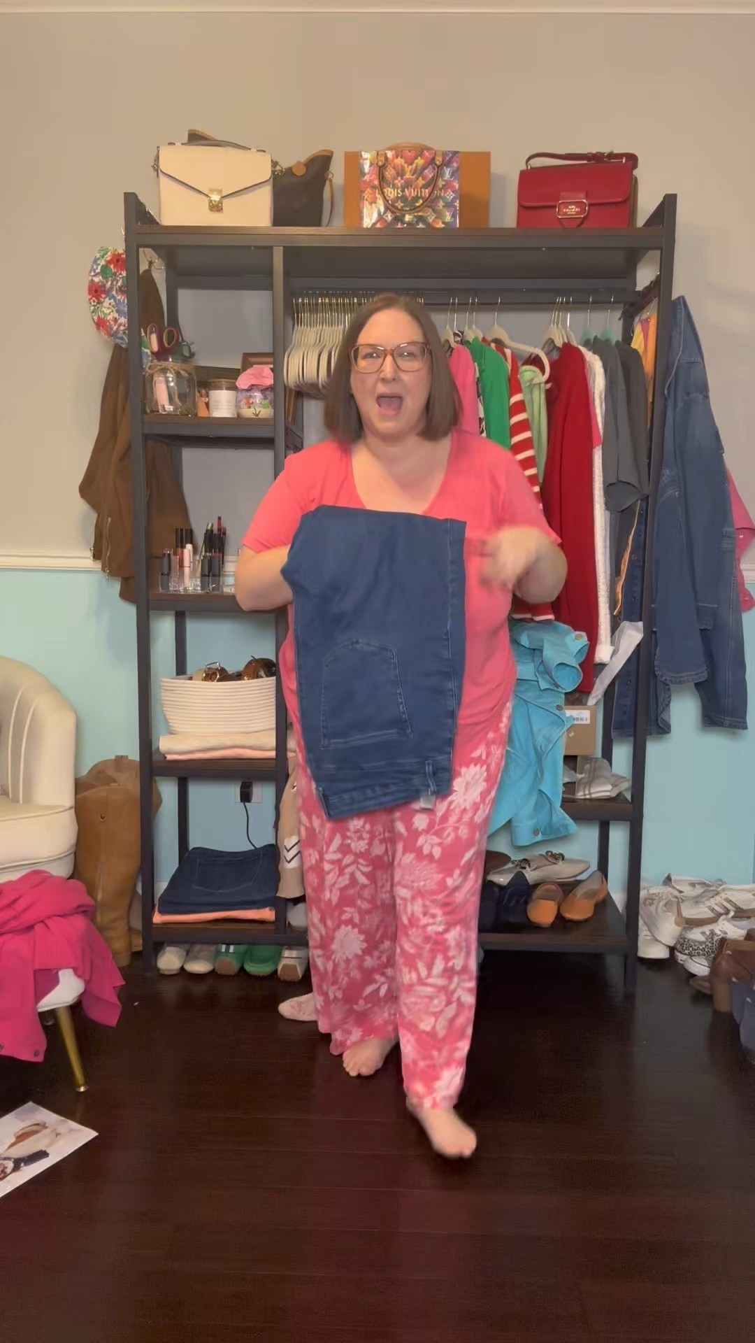 Pjs are old, but they’re the Cool Nights line from Soma. I’m wearing XXL.

Jeans are 18petite. 

I’m wearing XL in the mock neck. It’s  from JCrew Factory & they have it in a few colors now. I also linked a similar one that goes up to xxl. 

#LTKPlusSize #LTKHoliday #LTKPetite