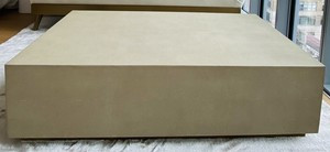 restoration hardware GRAYDON SHAGREEN PLINTH COFFEE TABLE $2050  | eBay | eBay US