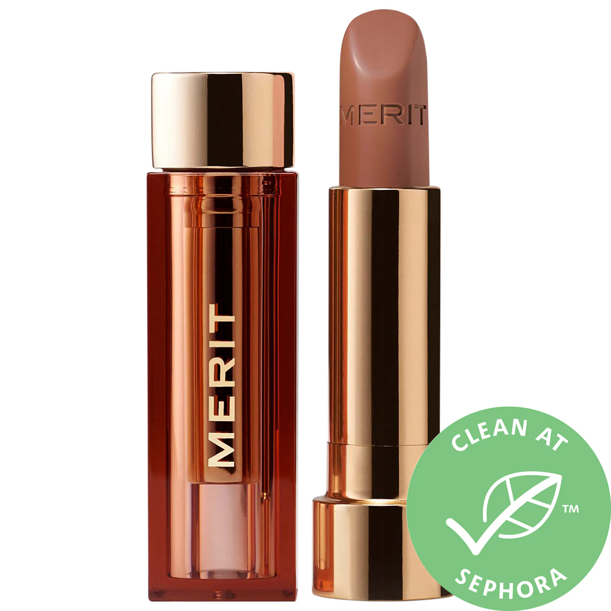 MERIT Signature Lip Lightweight Lipstick Slip 0.10 oz/ 3 g | Sephora (US)