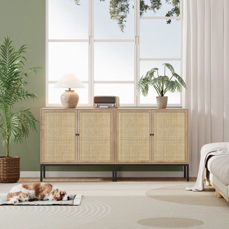 Acelynn 31.5'' Wide Sideboard (Set of 2) | Wayfair North America