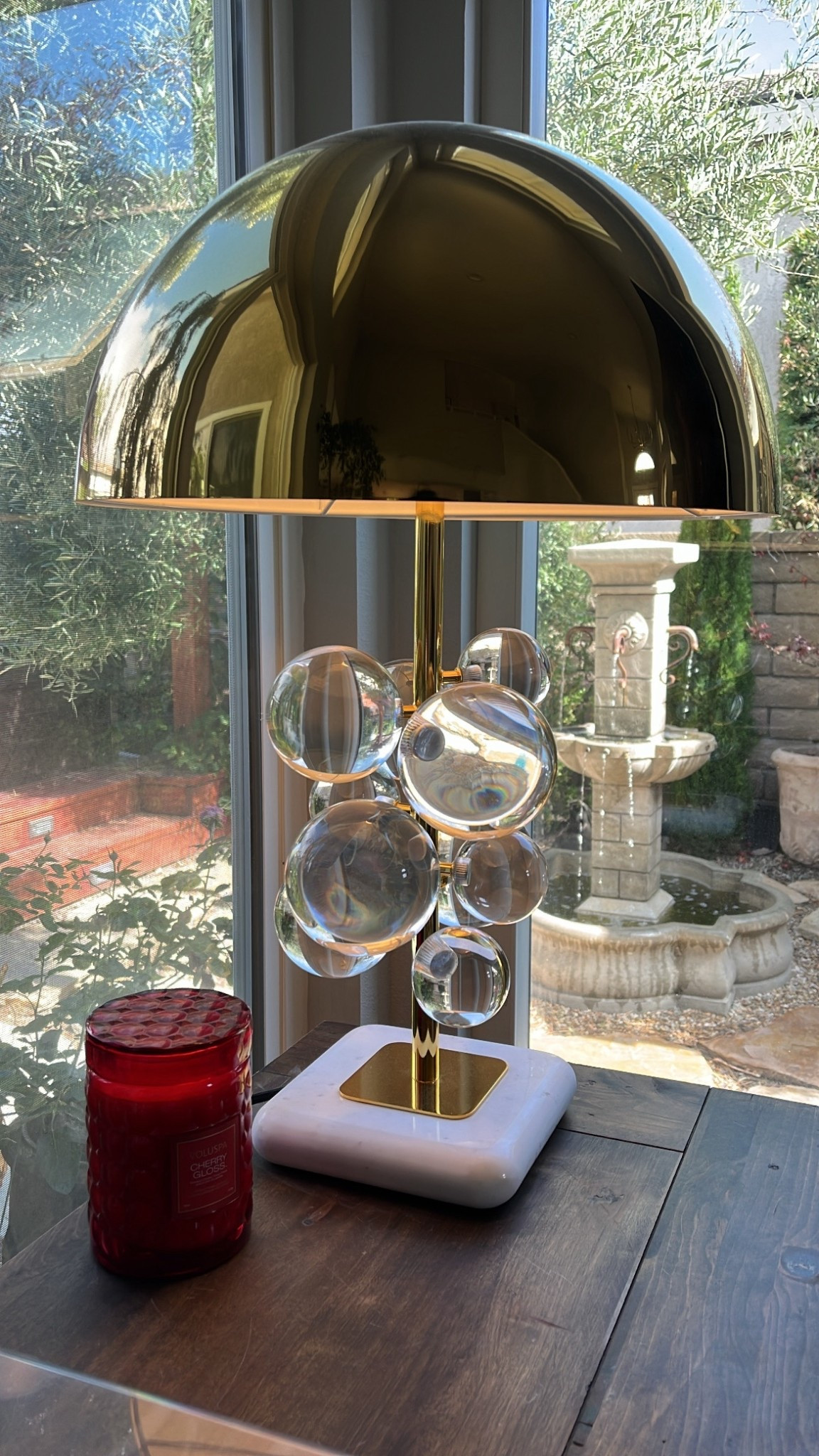 favorite lamp + favorite candle 🫧 

#LTKHome