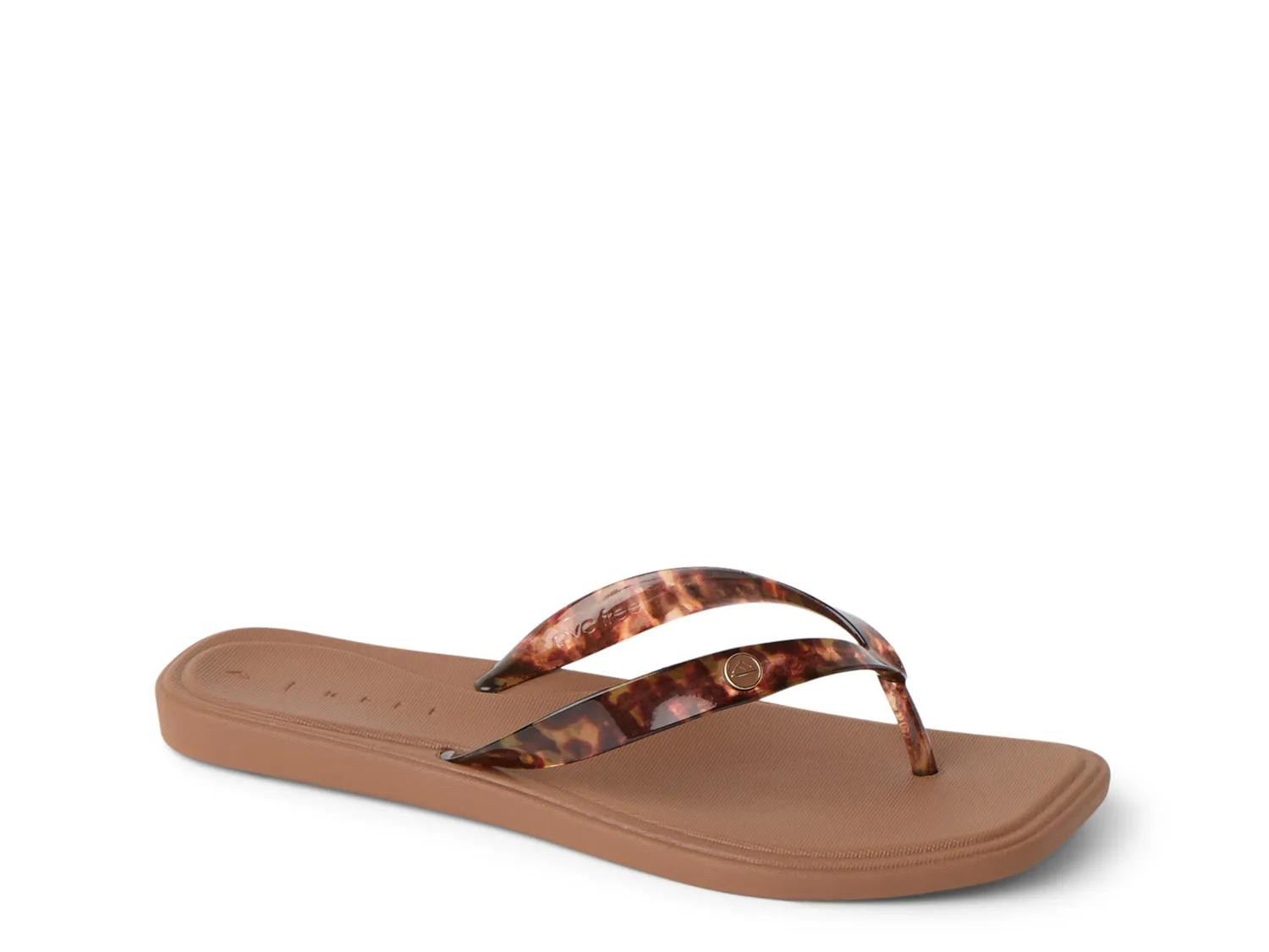 Reef Solaye Flip Flop | Women's | Dark Brown | Size 8 | Sandals | Jelly | DSW