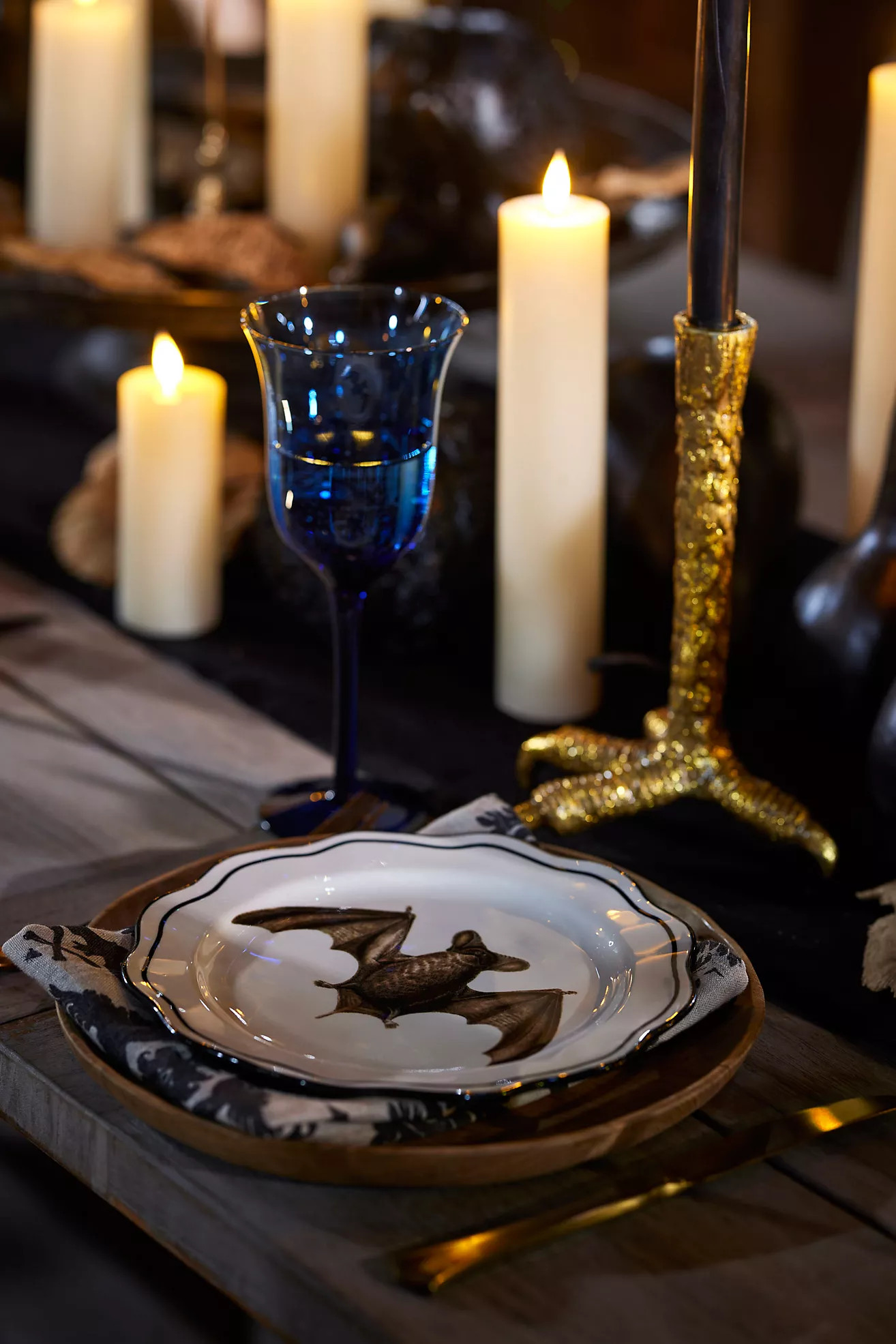 Halloween Stoneware Plate | Anthropologie (US)