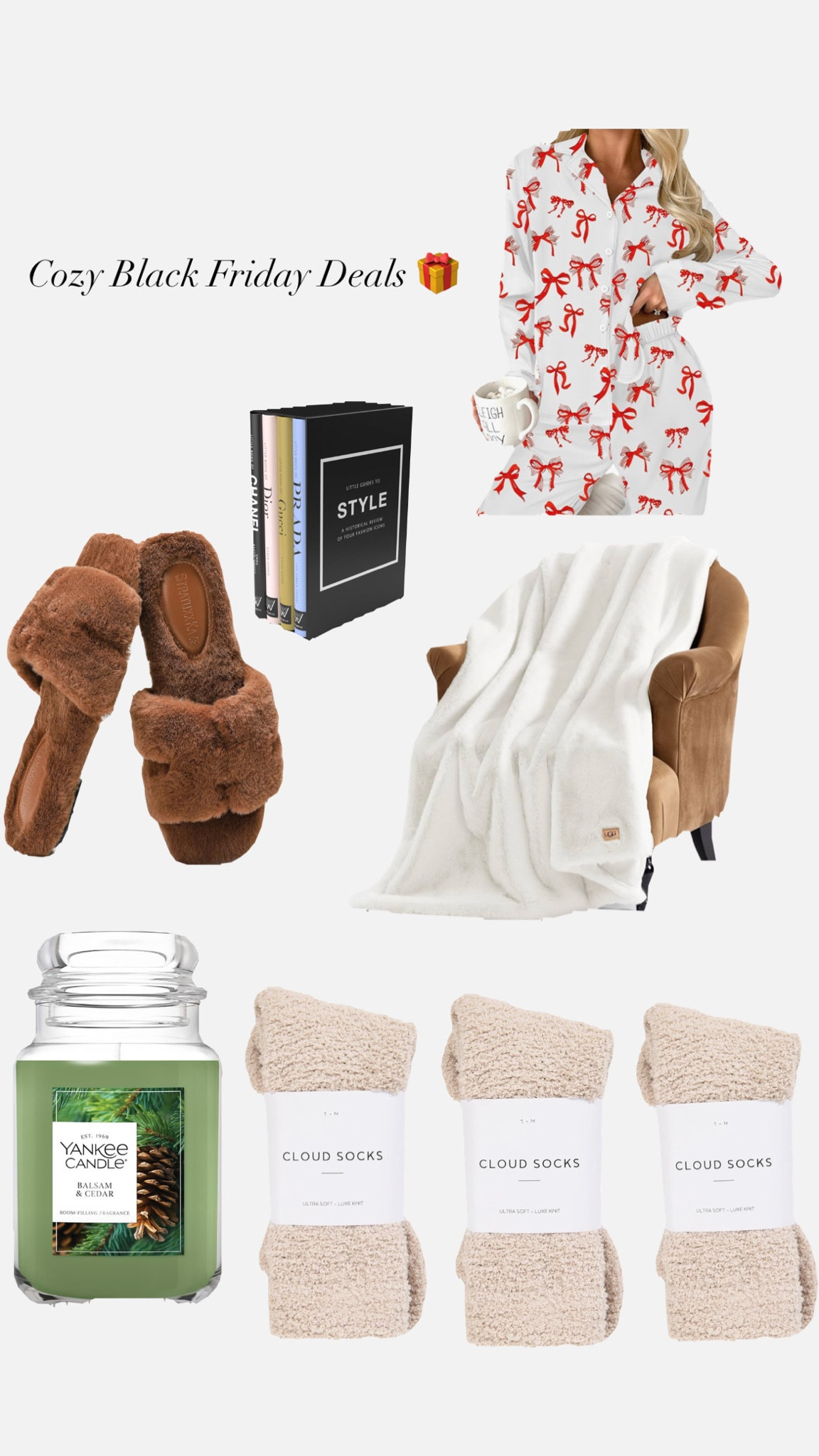 Amazons cozy Black Friday deals! These slippers are my all time favorite (bought during prime days and buying in another color now)! Set of books is perfect for home decor & to enjoy 🫶🏼

#LTKSaleAlert #LTKGiftGuide #LTKHome
