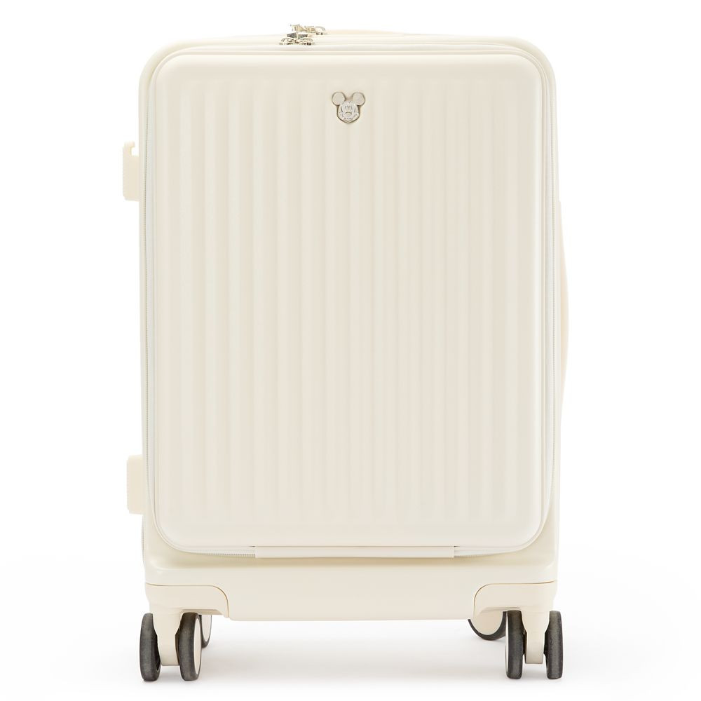 Mickey Mouse Rolling Luggage – White – 21'' – Disney Store Japan | Disney Store