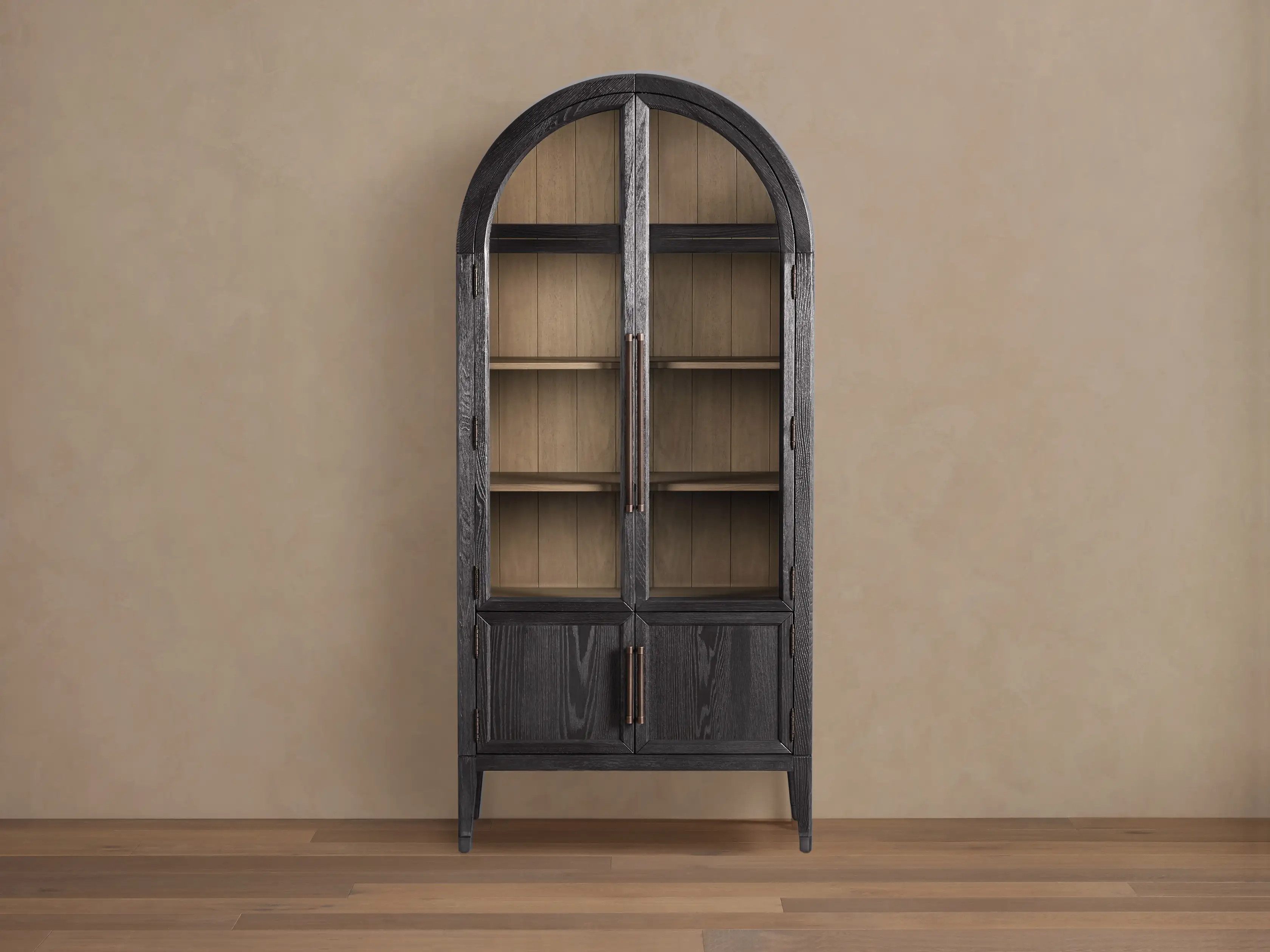 Hattie Glass Cabinet | Arhaus