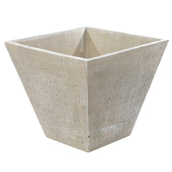 20-in W x 20-in H Desert Sand Concrete Planter | Lowe's