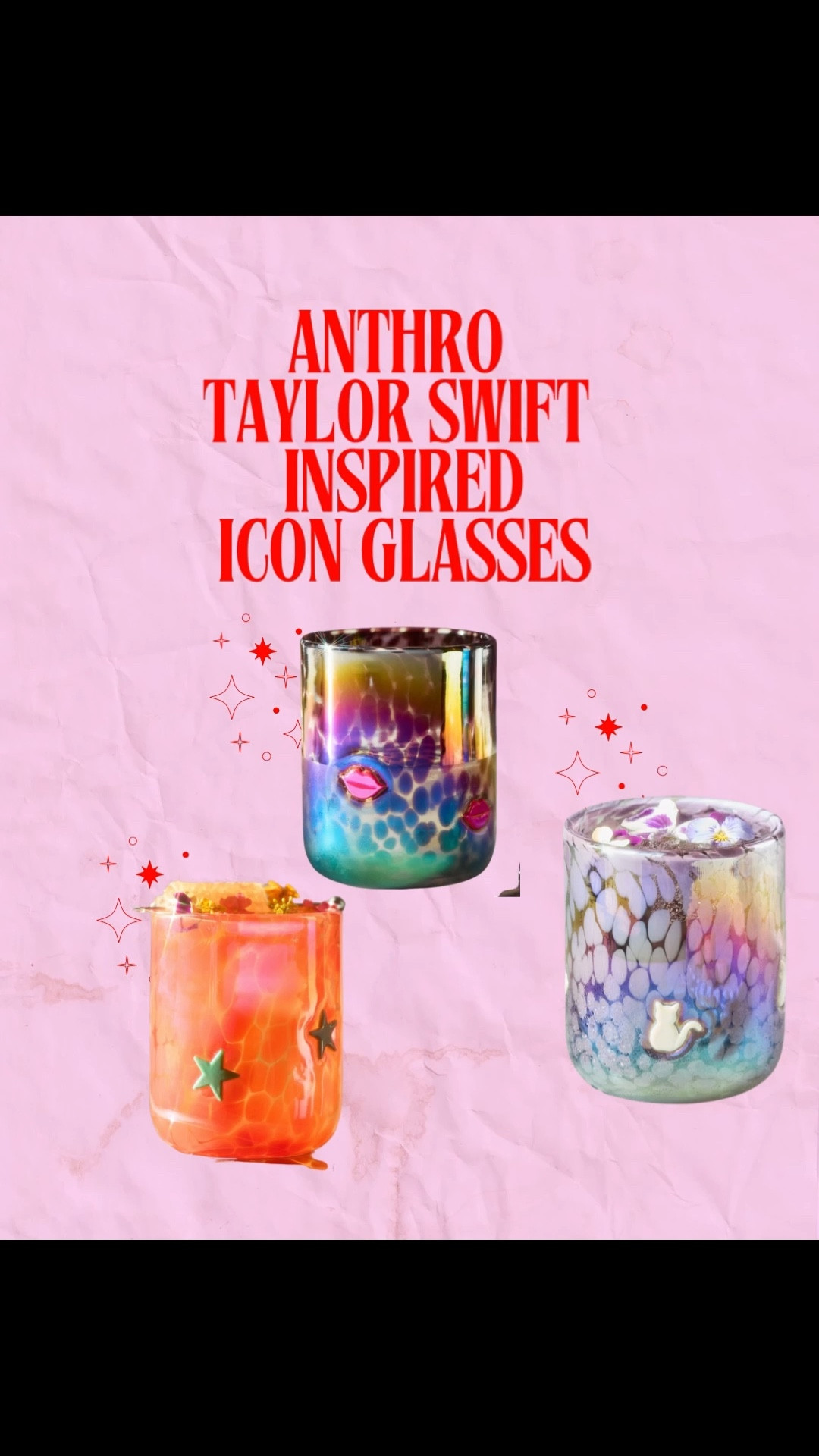 Anthropologie has just released icon glasses inspired by Taylor swift and you know I’ve already purchased them 👏🏻✨🫶🏻 https://www.anthropologie.com/shop/the-limited-edition-marquee-icon-juice-glass?color=001&size=0000

#LTKHome #LTKFindsUnder50