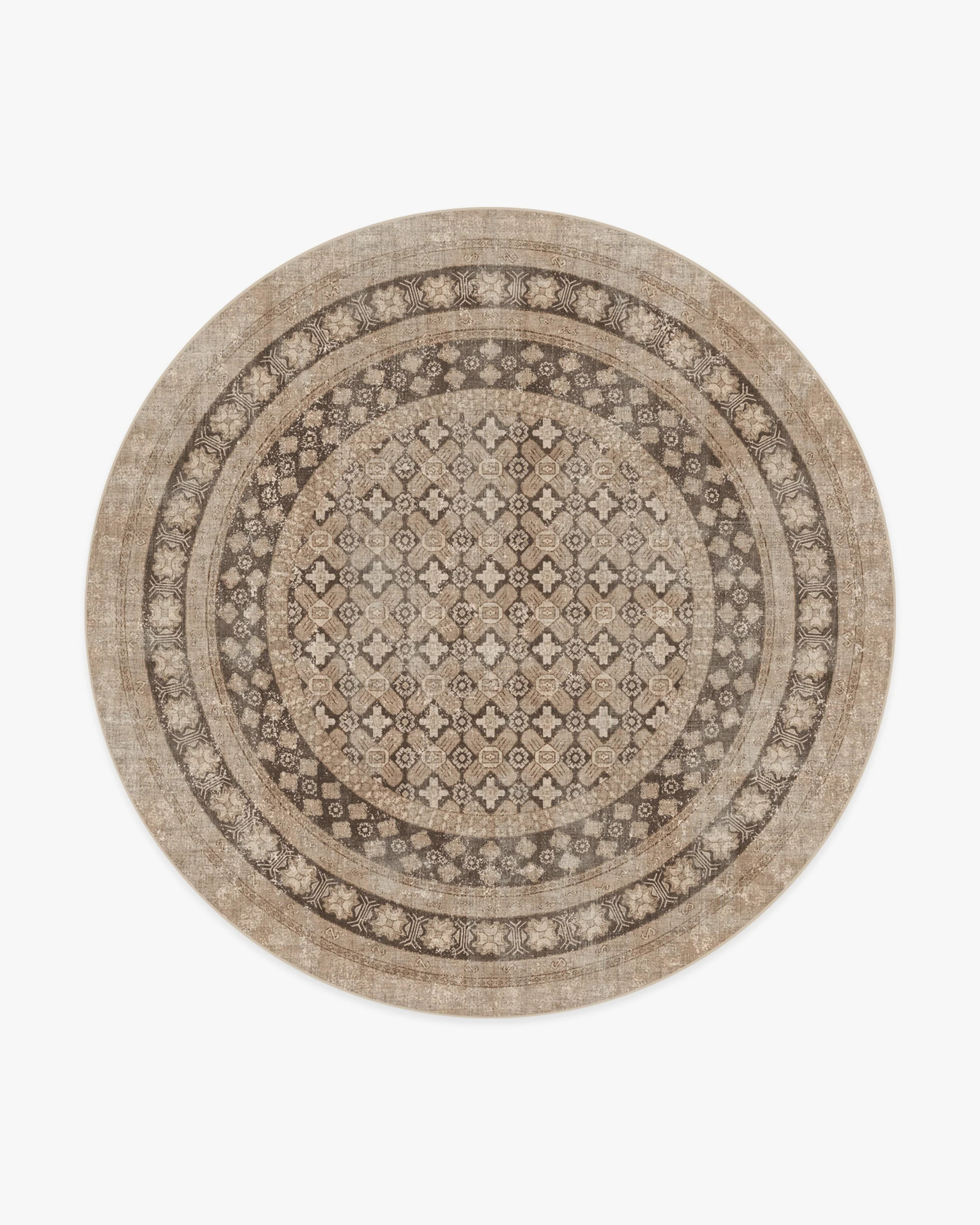 Cyrus Rose Gold Tufted Rug | Ruggable