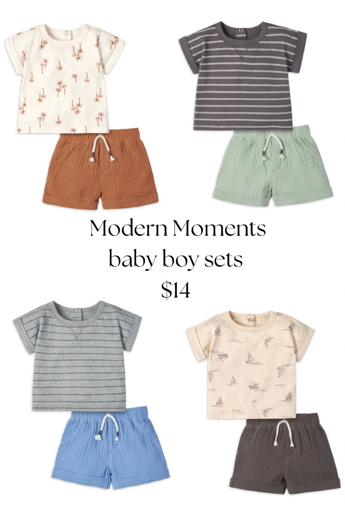 Modern moments baby boy sets only $14!

#LTKfit #LTKbaby #LTKkids