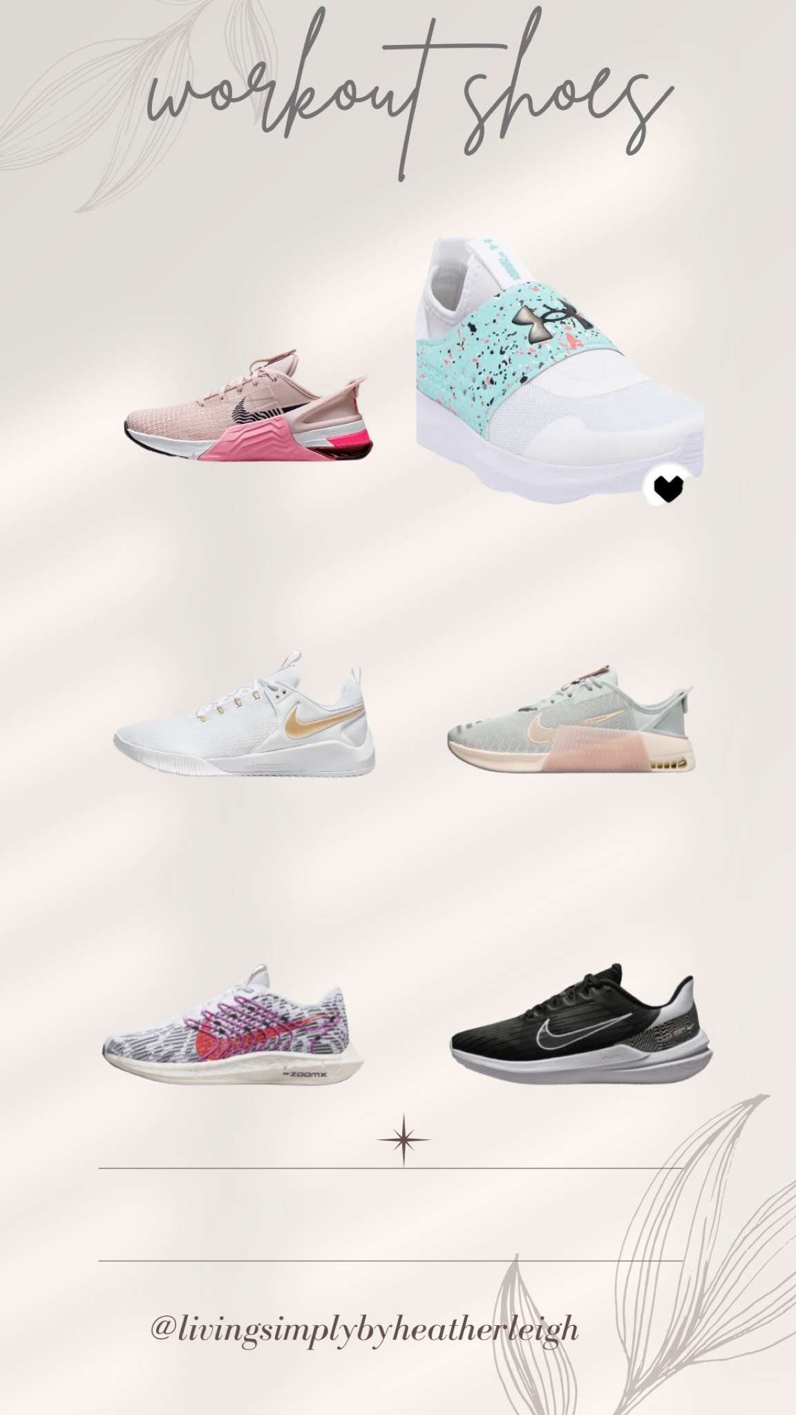 Favorite workout shoes 👟 
@nike is my go to! Love all of these fun colors!  