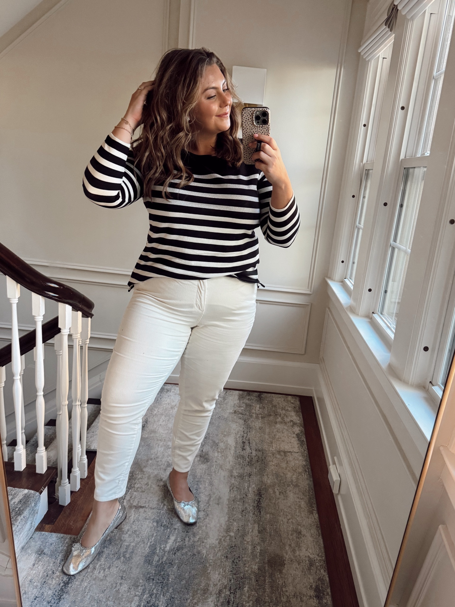 Fall outfit - wearing size 16 in pants & XL in sweater (plus & petite sizing available in both). I love an ivory corduroy in the fall! 

#LTKStyleTip #LTKSeasonal #LTKPlusSize