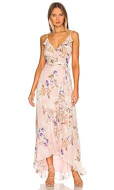 Yumi Kim Meadow Maxi Dress in Sky High Sand from Revolve.com | Revolve Clothing (Global)
