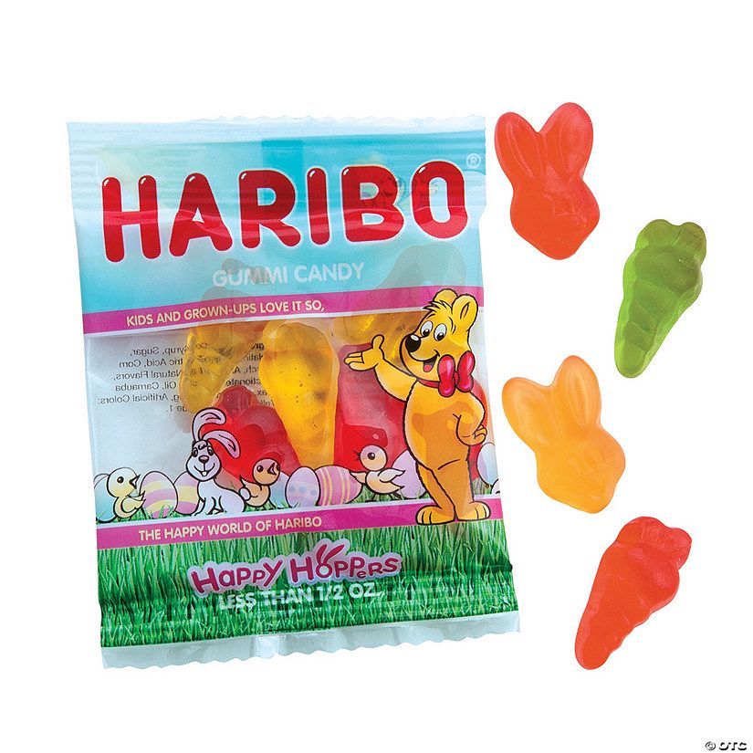 Haribo® Happy Hoppers Gummy Candy Fun Packs - 27 Pc. | Oriental Trading Company
