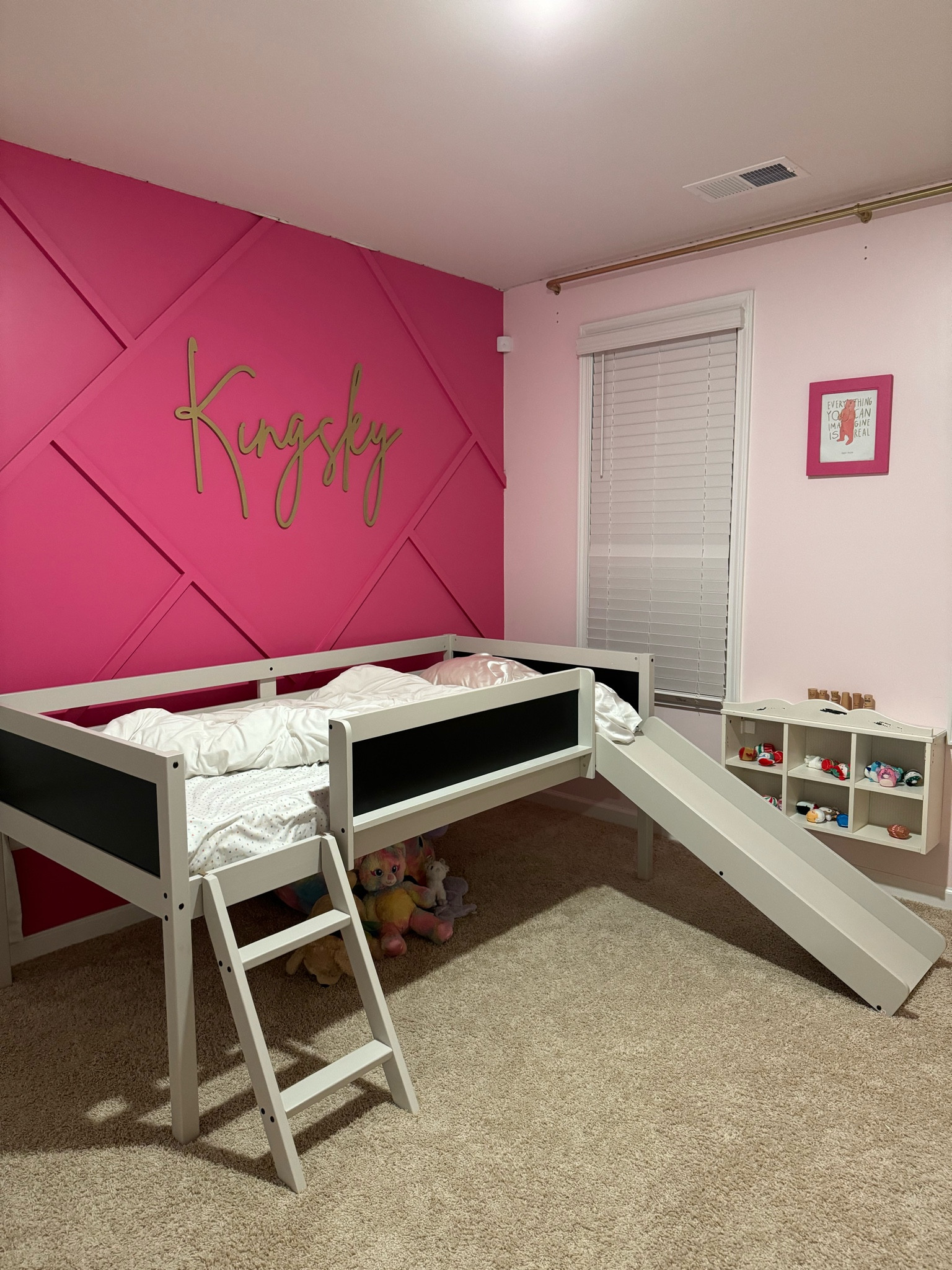 Affordable toddler bed with slide and chalkboard! Great for sleep and play during quiet time. 

#LTKHome #LTKBaby #LTKFamily
