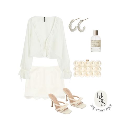Ivory skirt set for a fall bachelorette outfit 🪩💍🤍✨

#LTKFind #LTKSeasonal #LTKwedding
