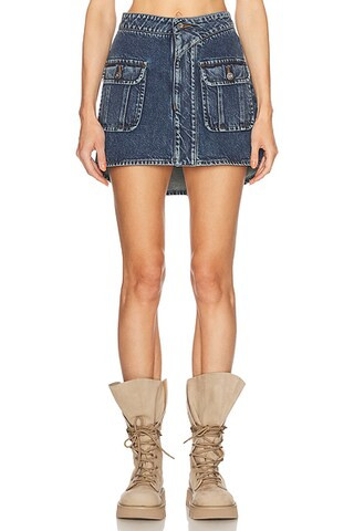 Patch Pocket Mini Skirt | FWRD 