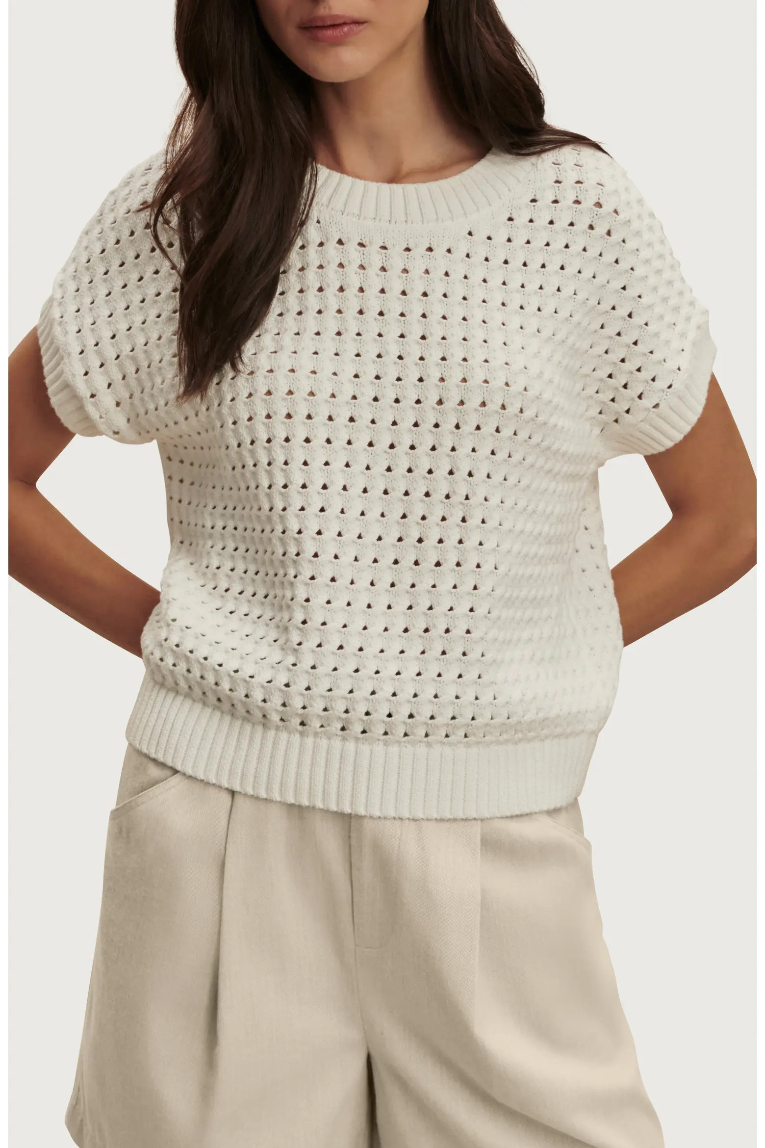 Denny Pointelle Knit Top (Women) | Nordstrom | Nordstrom