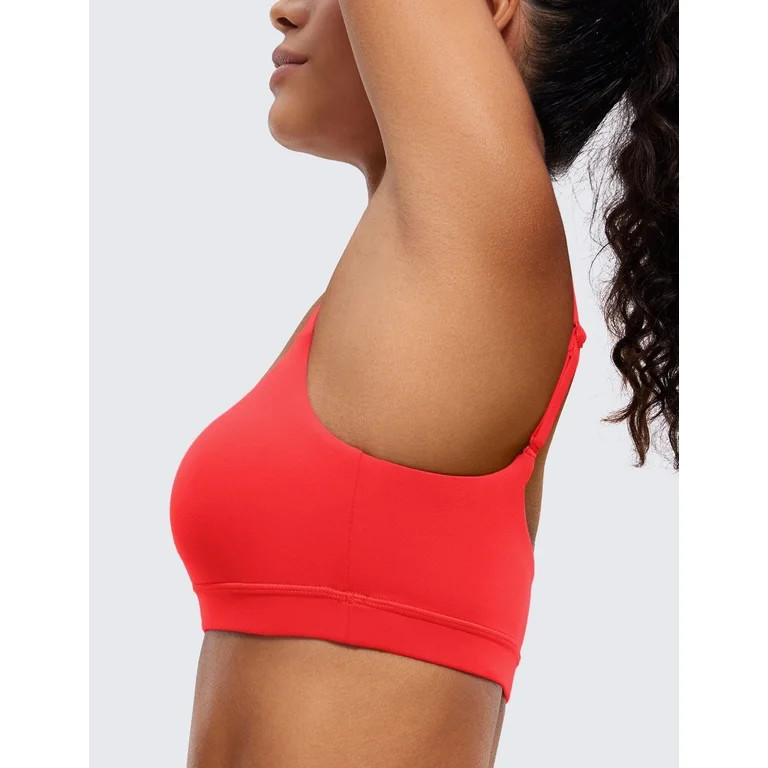 CRZ YOGA Butterluxe Sports Bras for Women Wireless Padded Yoga Workout Bra | Walmart (US)