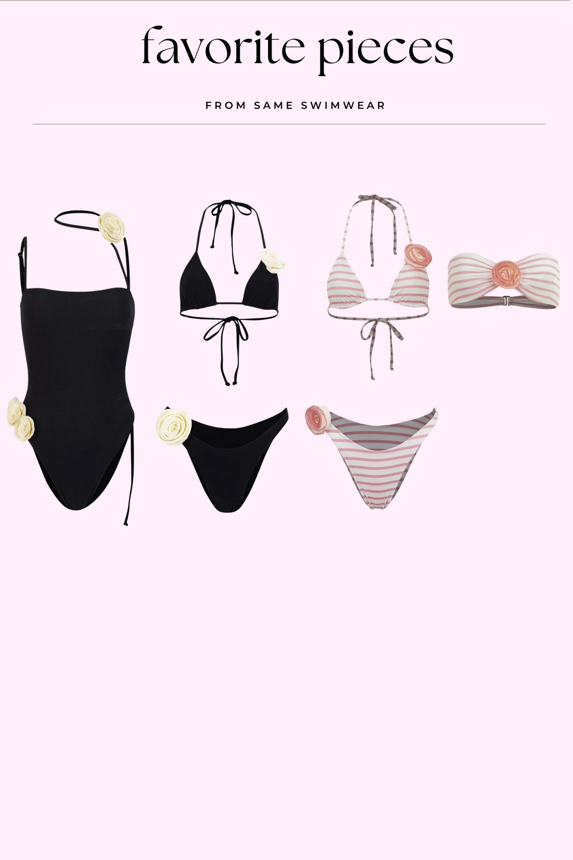 my favorite pieces from same swimwear 

#LTKSeasonal #LTKStyleTip #LTKSwim