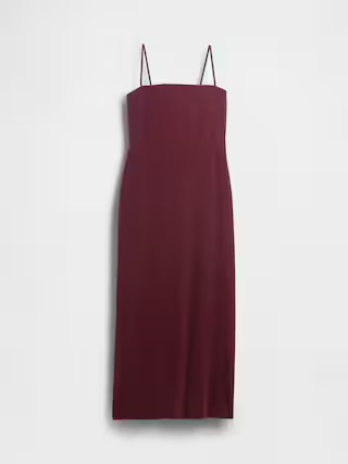 Velvet Square-Neck Maxi Dress | Gap (US)
