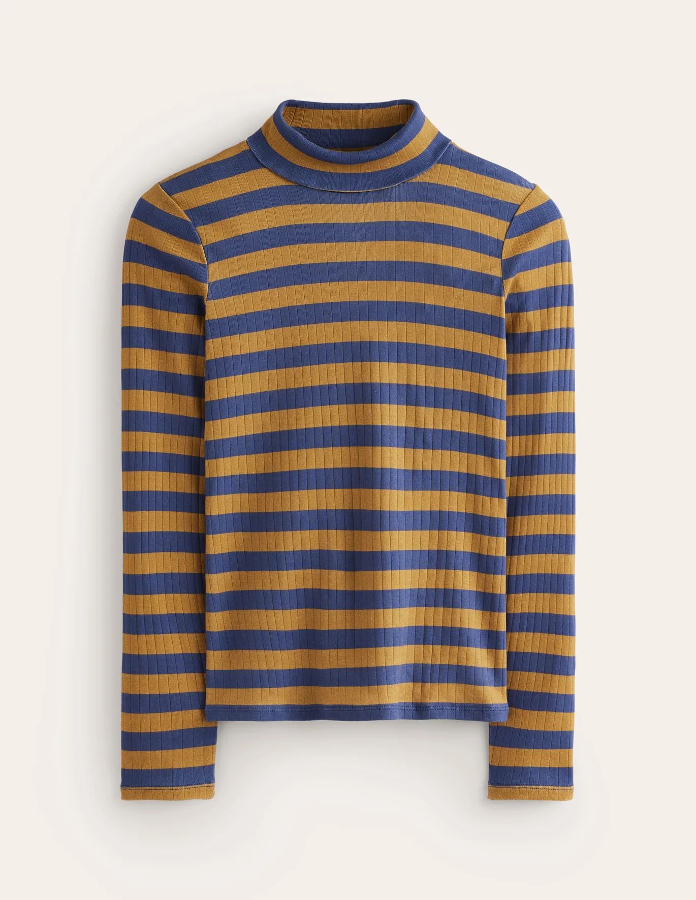 Anna Rib Roll Neck Top | Boden (US)