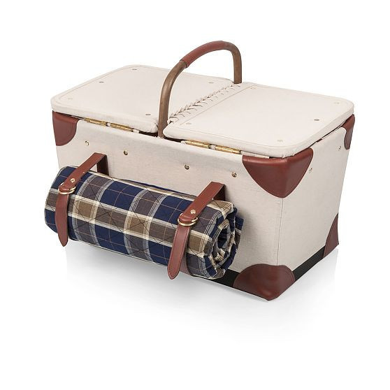 Picnic Time Pioneer Picnic Basket | West Elm (US)