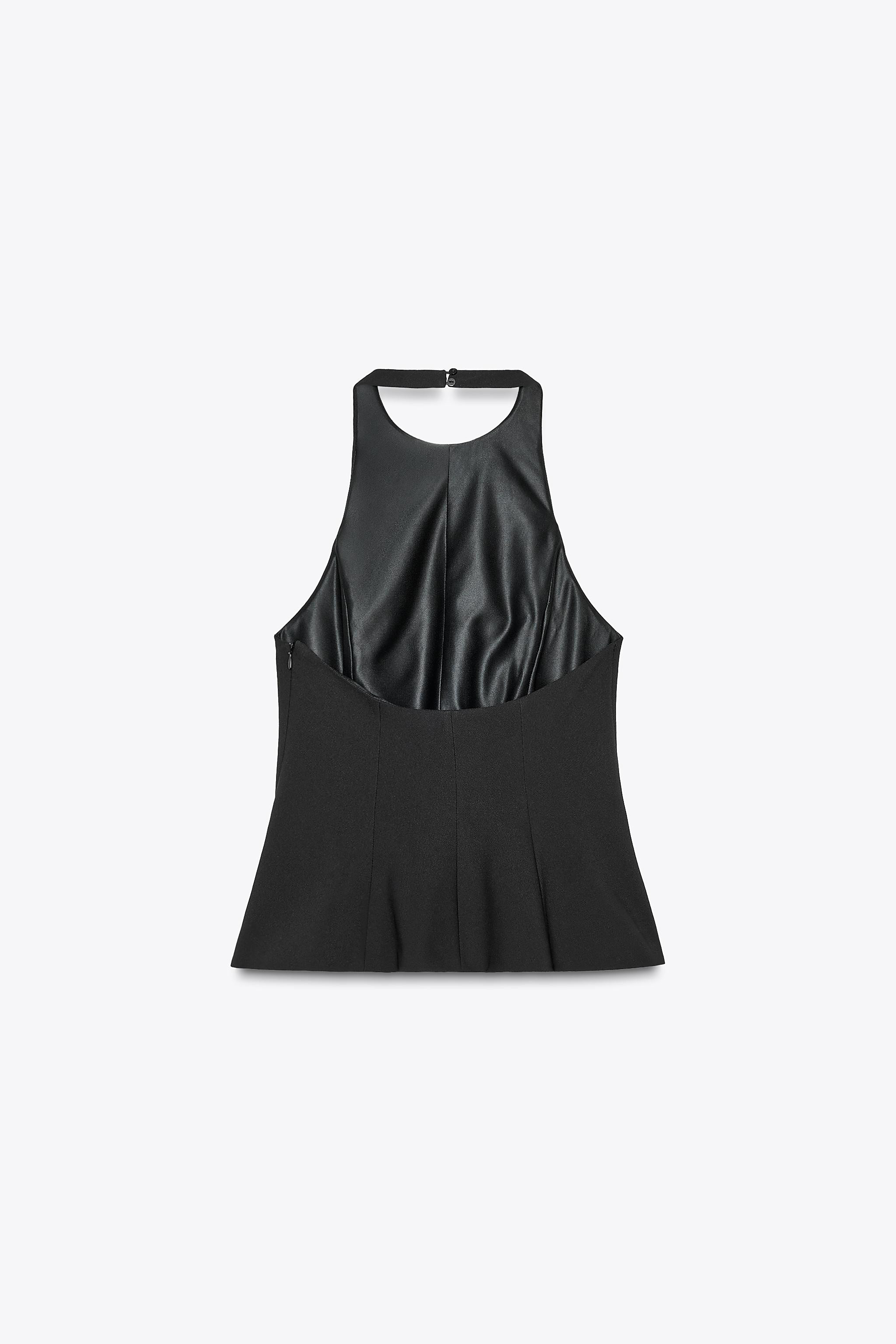 PEPLUM STRETCH TOP | Zara UK