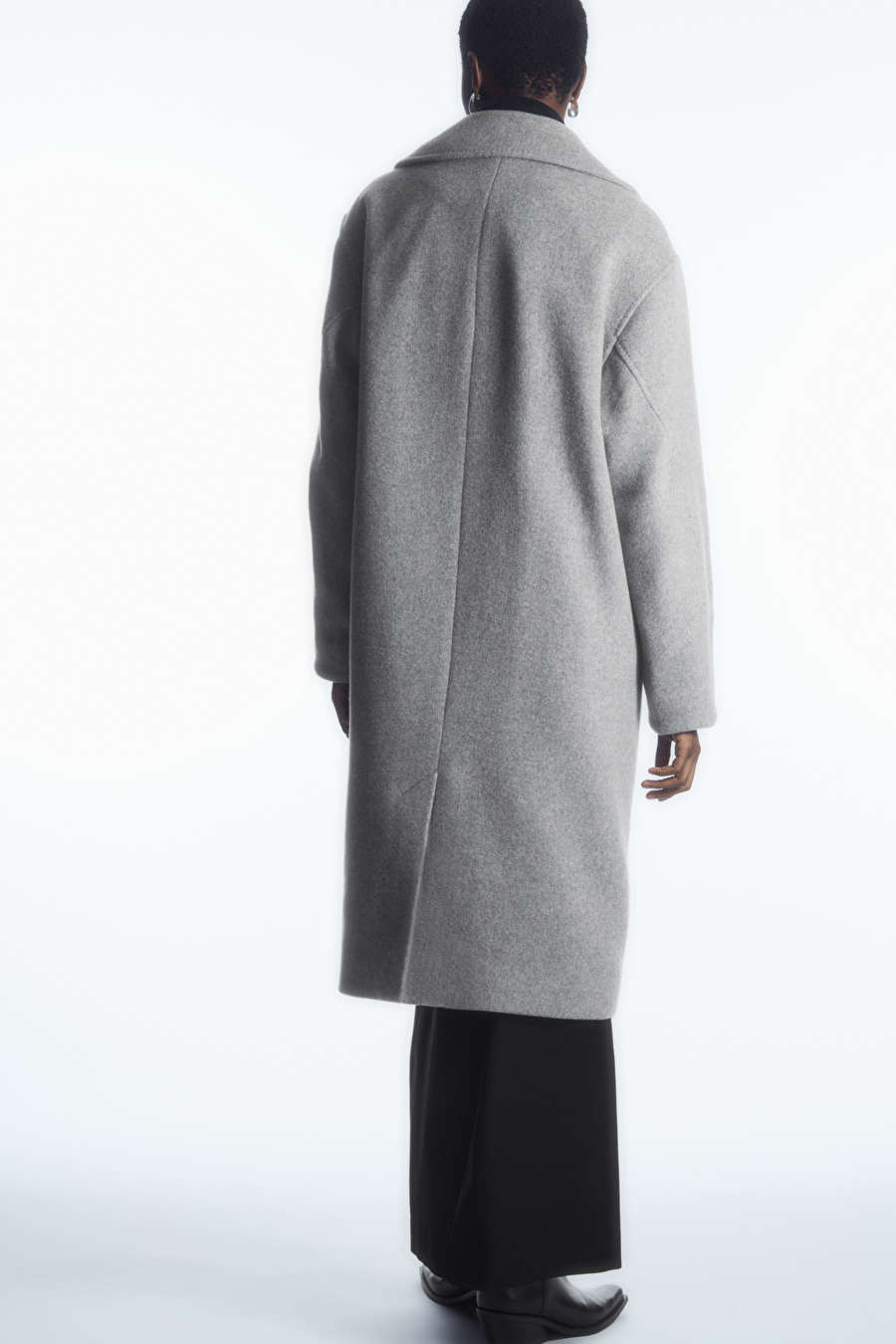 OVERSIZED DOUBLE-BREASTED WOOL COAT | COS (US)