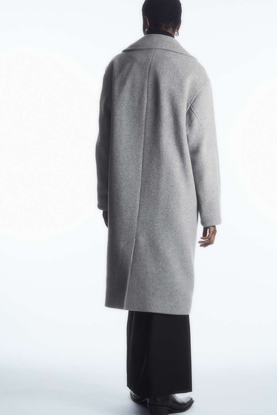 OVERSIZED DOUBLE-BREASTED WOOL COAT | COS (EU)