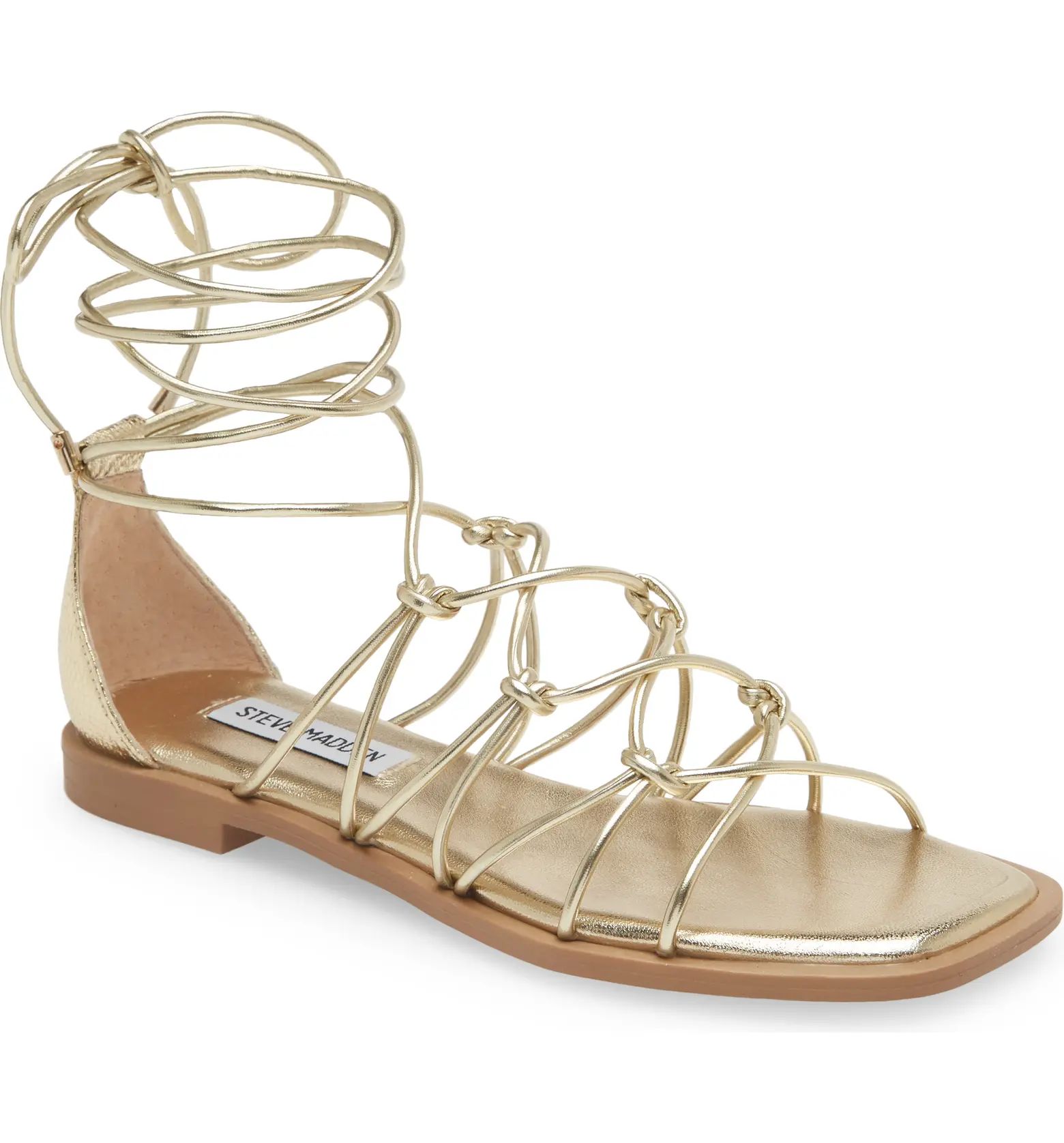 Ainsley Knot Ankle Wrap Sandal | Nordstrom