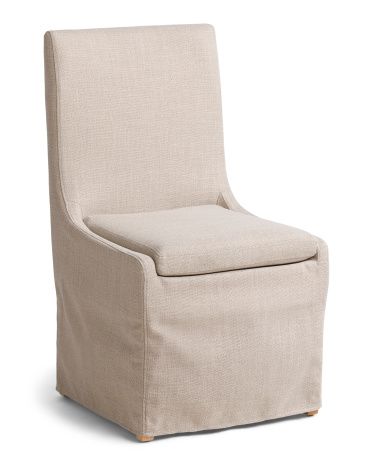 Linen Slope Arm Slipcover Kallen Dining Chair | TJ Maxx