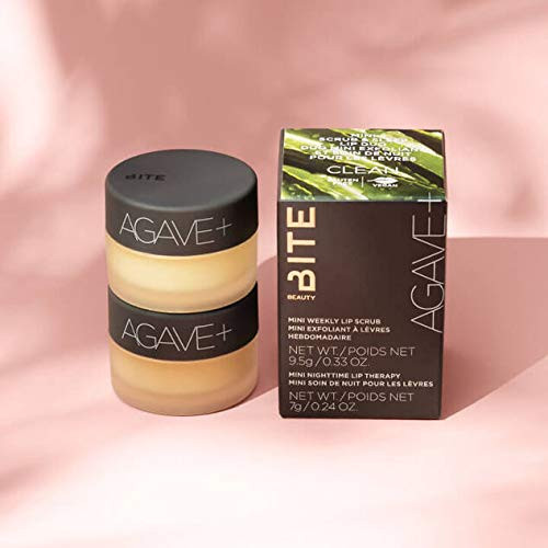 BITE BEAUTY Agave+ Nighttime Mini Scurb & Sleep Lip Duo | Amazon (US)