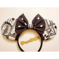 Comic Strip Mickey Mouse Ears | Etsy (US)