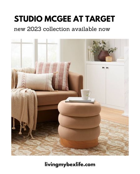 Studio McGee 2023 collection available at Target now | Clarkdale Channel Tufted Ottoman with Wood Base

Home decor, mid century, post modern, furniture, threshold designed with studio McGee, living room 

#competition

#LTKstyletip #LTKFind #LTKhome
