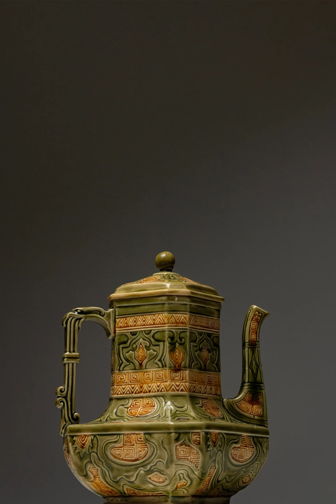 Majolica Teapot With Chinese Decoration by Hippolyte Boulenger, Fine Earthenware From Choisy-le-r... | Etsy (US)
