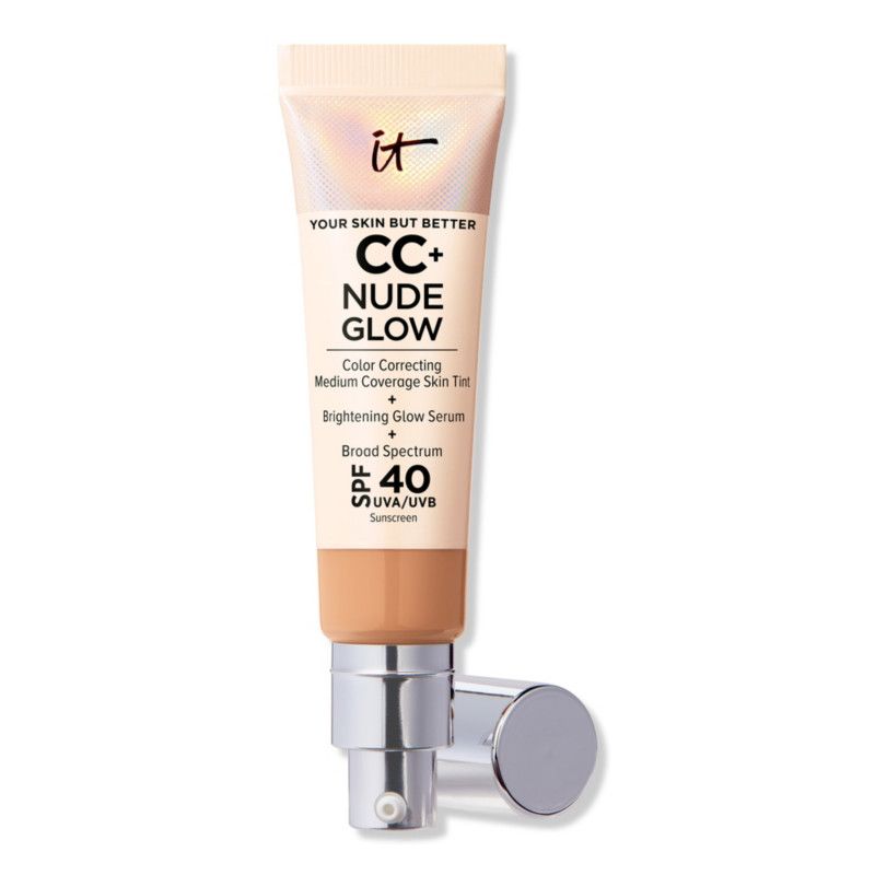 CC+ Nude Glow Lightweight Foundation + Glow Serum with SPF 40 | Ulta