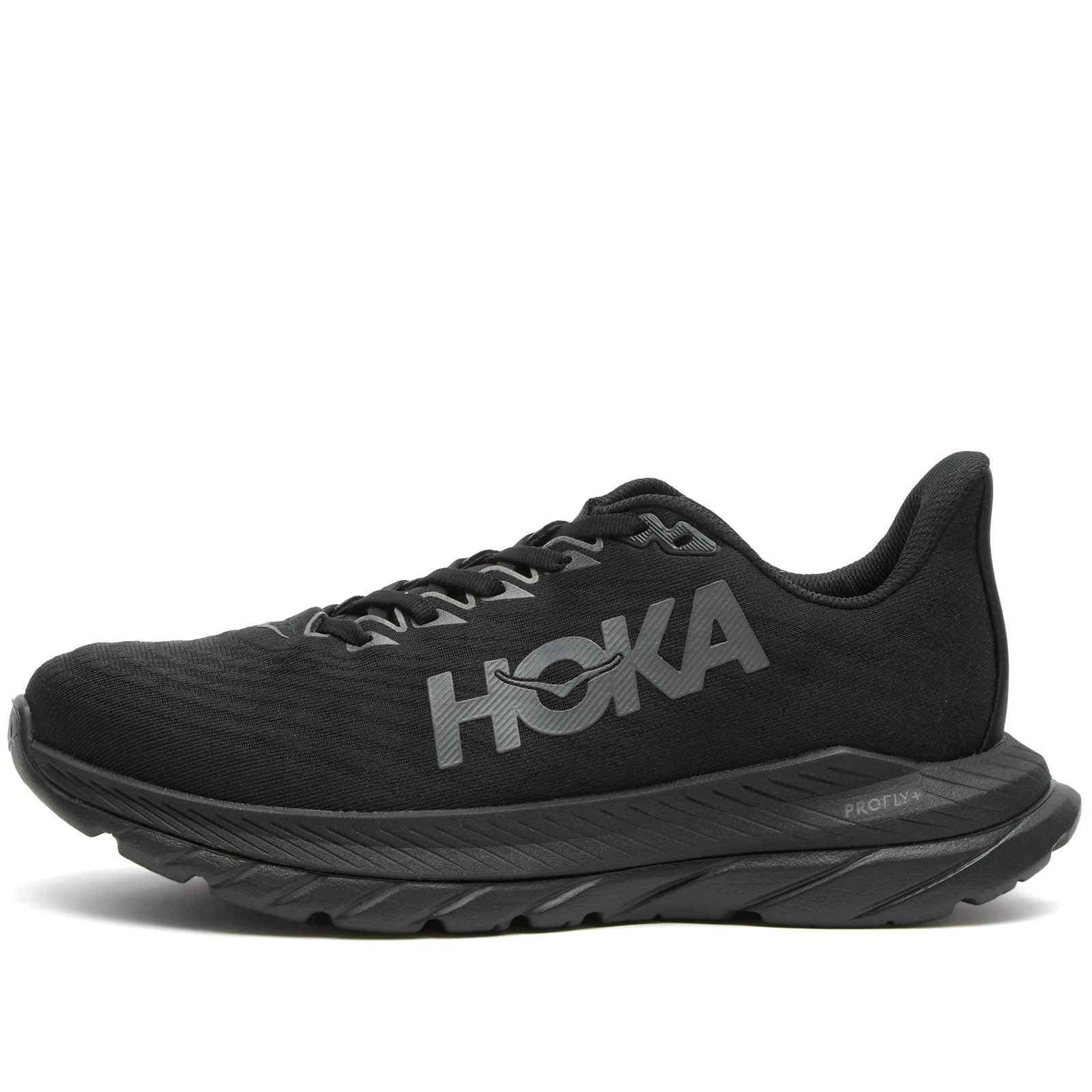 Hoka One One Women's Mach 5 Sneakers in Black/Black, Size UK 6 | END. Clothing
